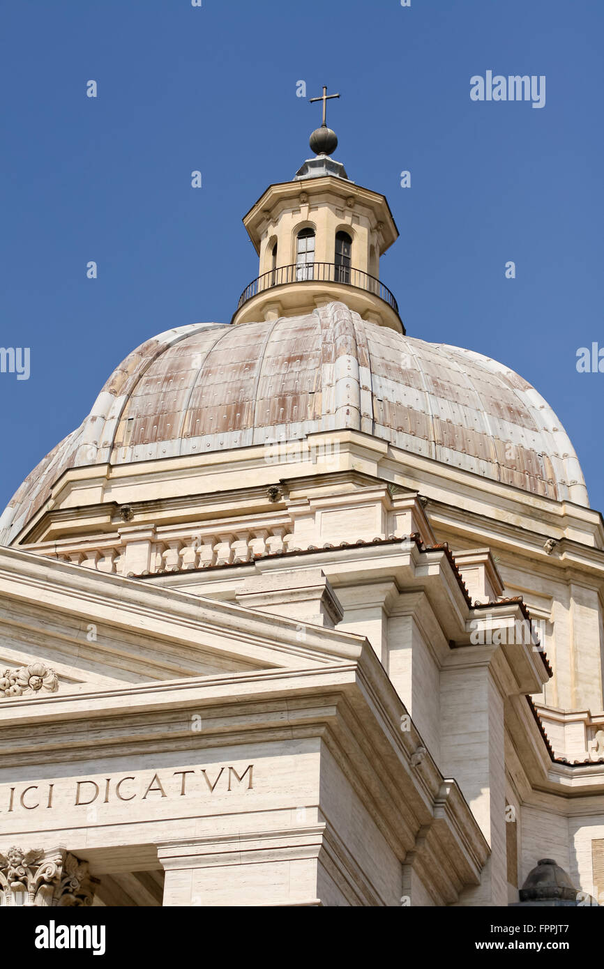 Church "Gran Madre di Dio" in Ponte Milvio, Rome (Italy Stock Photo - Alamy
