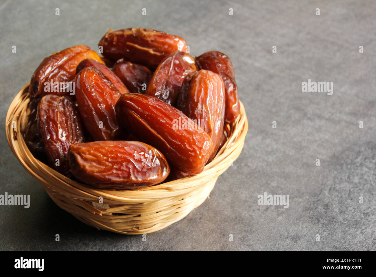 Dried Date Healthy snack Stock Photo Alamy