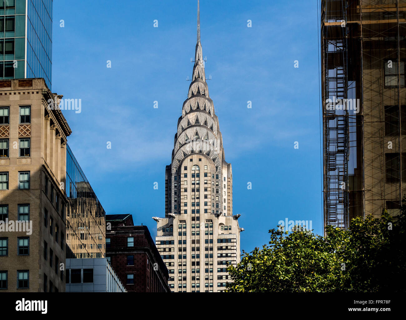 The Chrysler Building, East Side of Midtown Manhattan, New York City, USA. Stock Photo