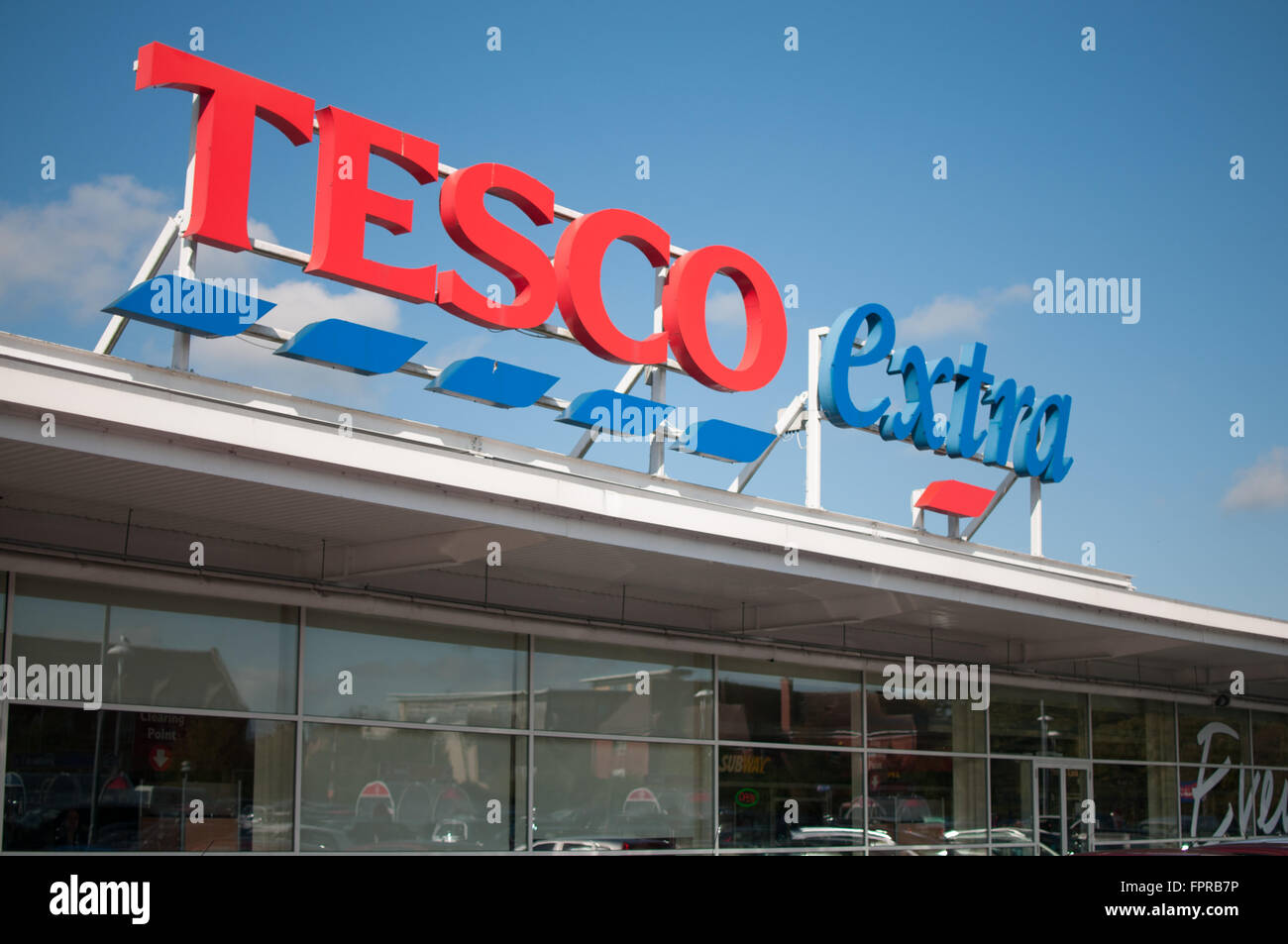 Tesco extra shop hires stock photography and images Alamy