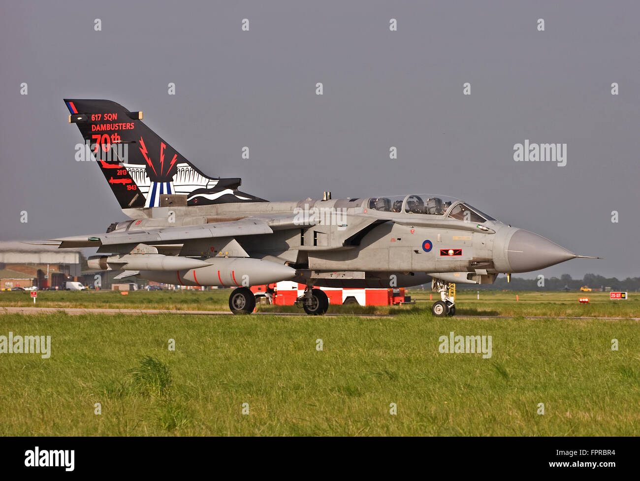 Tornado GR.4  No.617 Squadron, RAF Stock Photo