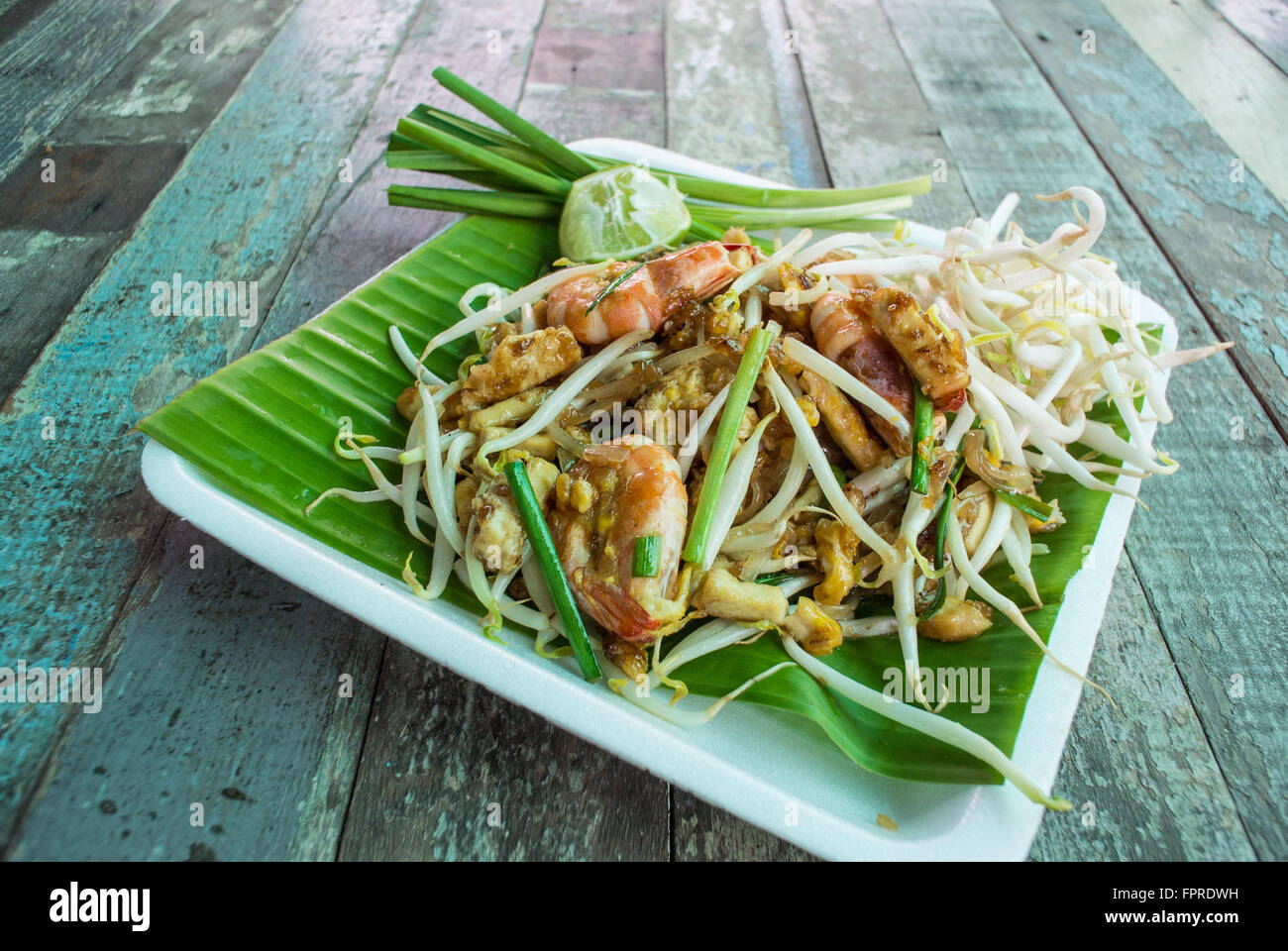 Pad Thai noodles food In Thailand Stock Photo Alamy