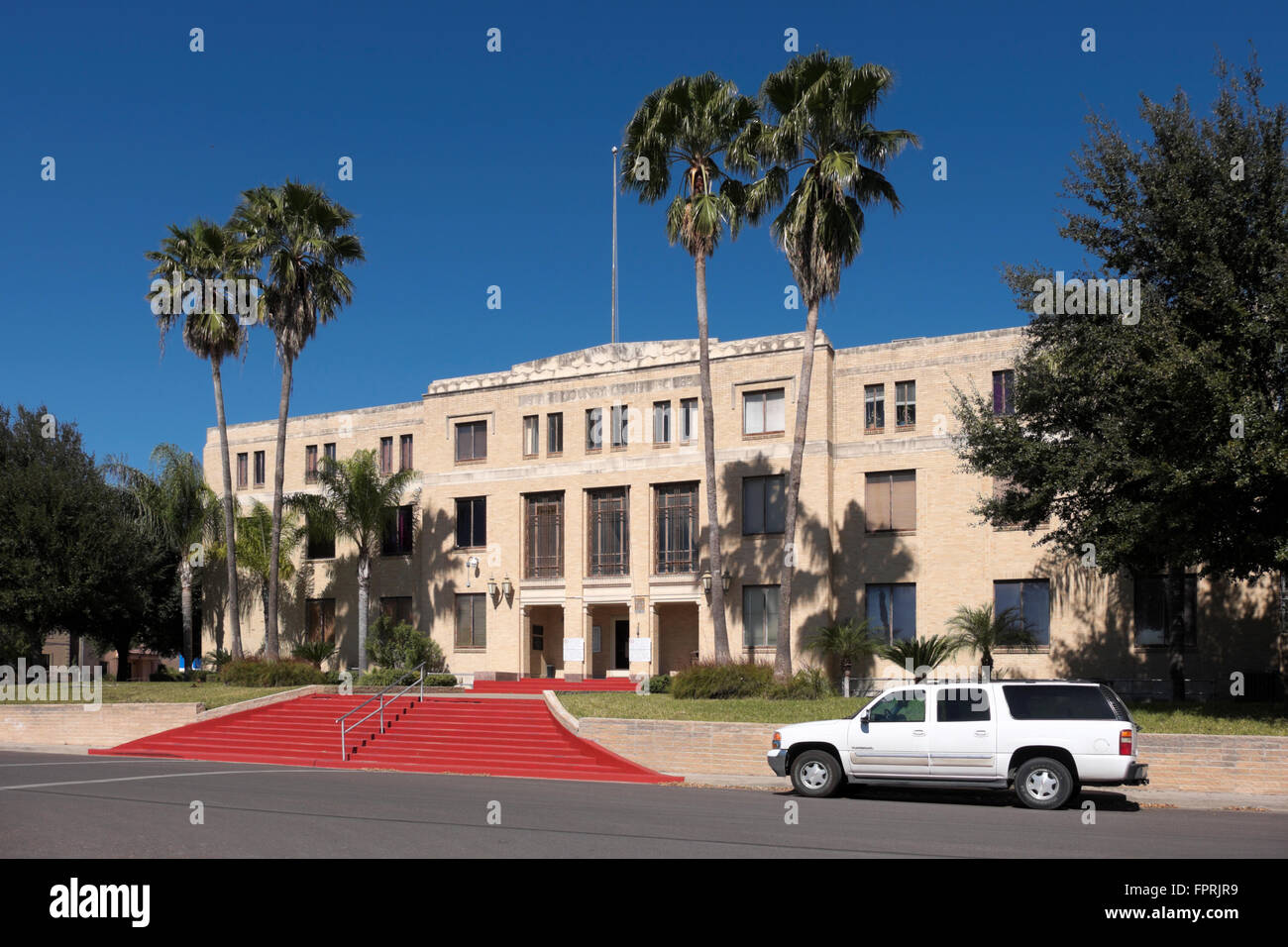 Starr County Courthouse in Rio Grande City, Texas, USA Stock Photo