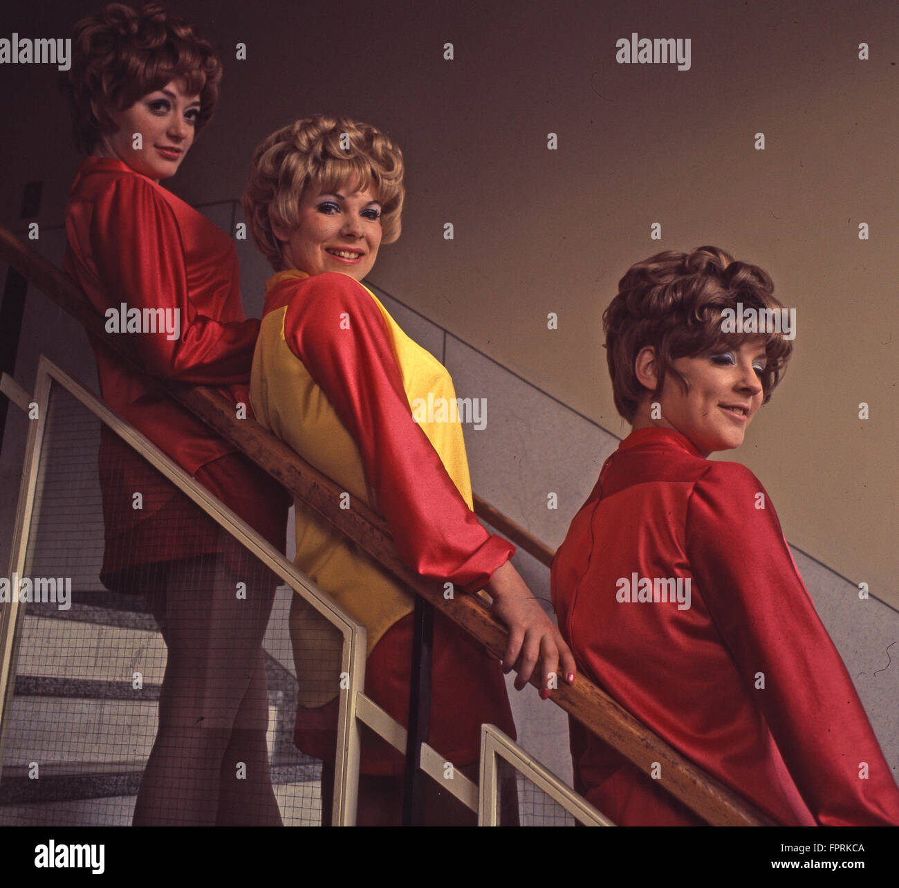 THE PAPER DOLLS UK pop trio in 1968. Photo Tony Gale Stock Photo - Alamy