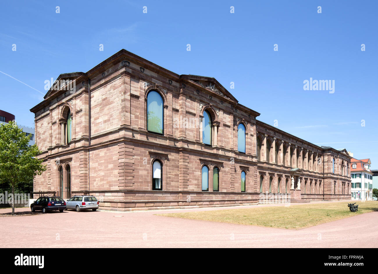 New Gallery from 1874, Art and Exhibition Hall, Bellevue, Kassel, Hesse, Germany Stock Photo