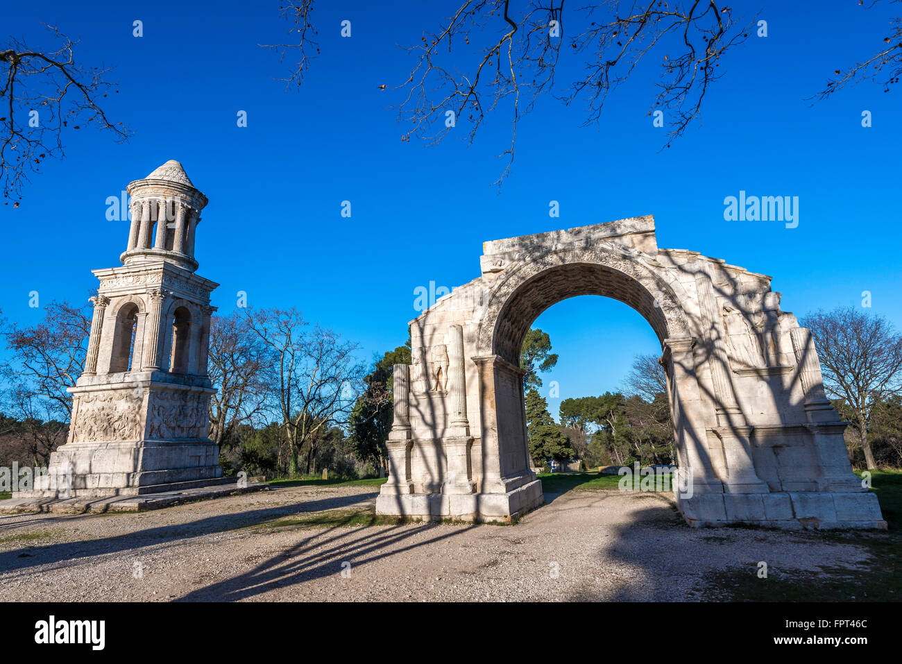 Les Antiques ,Saint Rémy de Provence,Bdr france 13 Stock Photo Alamy