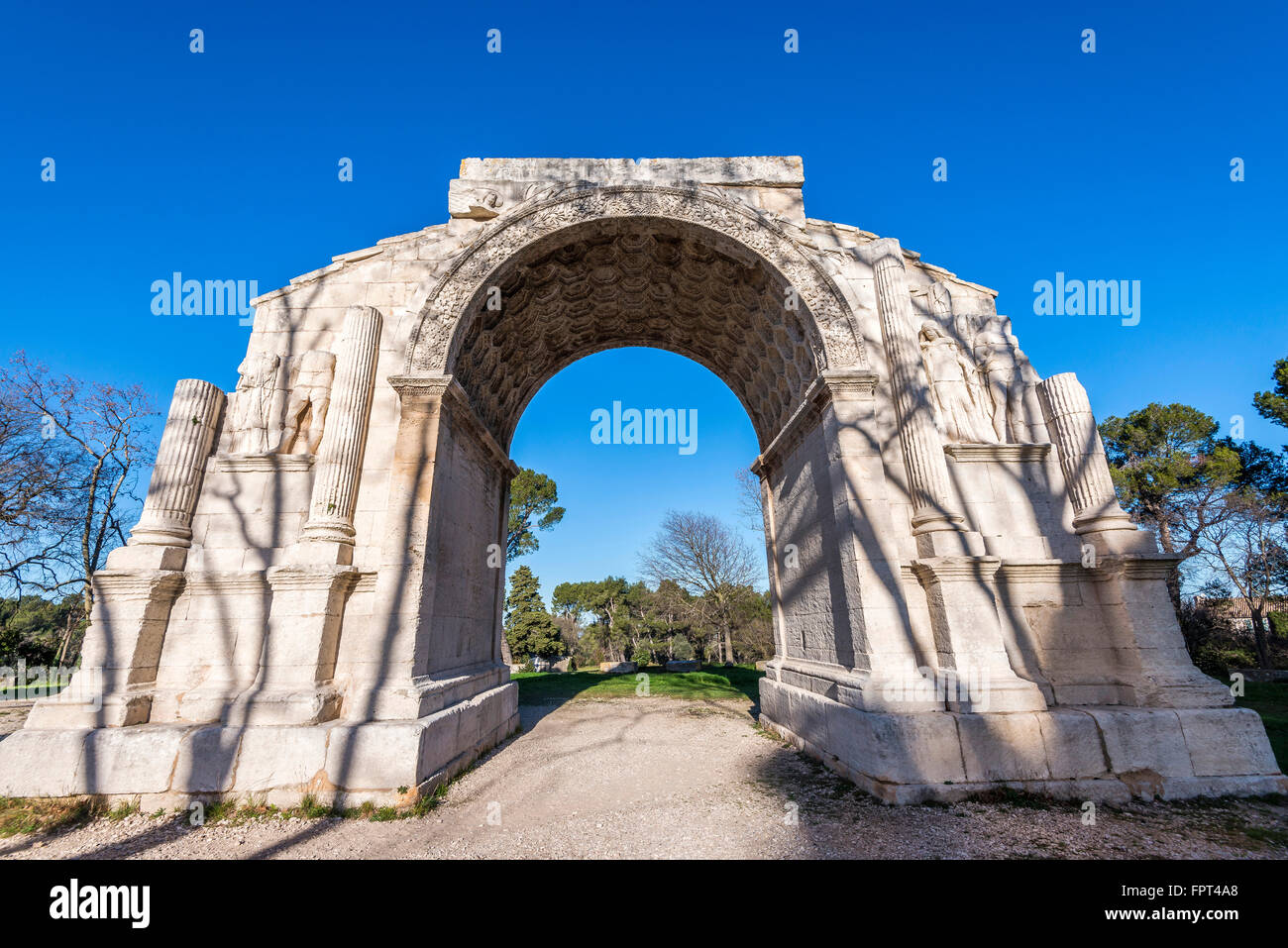 Les Antiques ,Saint Rémy de Provence,Bdr france 13 Stock Photo Alamy