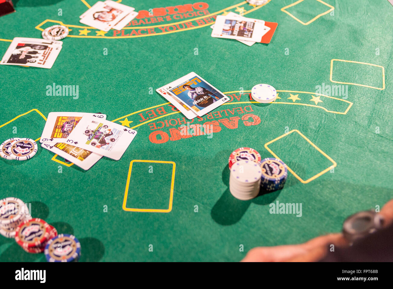 LOS ANGELES, CA AUGUST 08 X Game athletes playing a poker game in