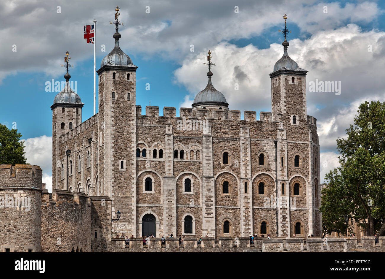 The Tower of London one of London's top tourist attractions Stock Photo