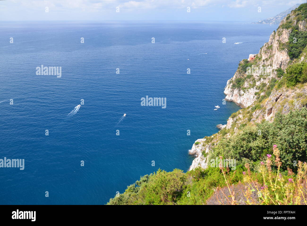 picturesque landscape of amalfi coast in southern italy Stock Photo - Alamy