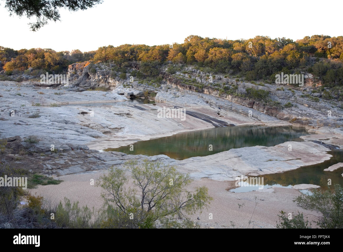 Visitors enjoy scenic Hill Country setting of Pedernales Falls State