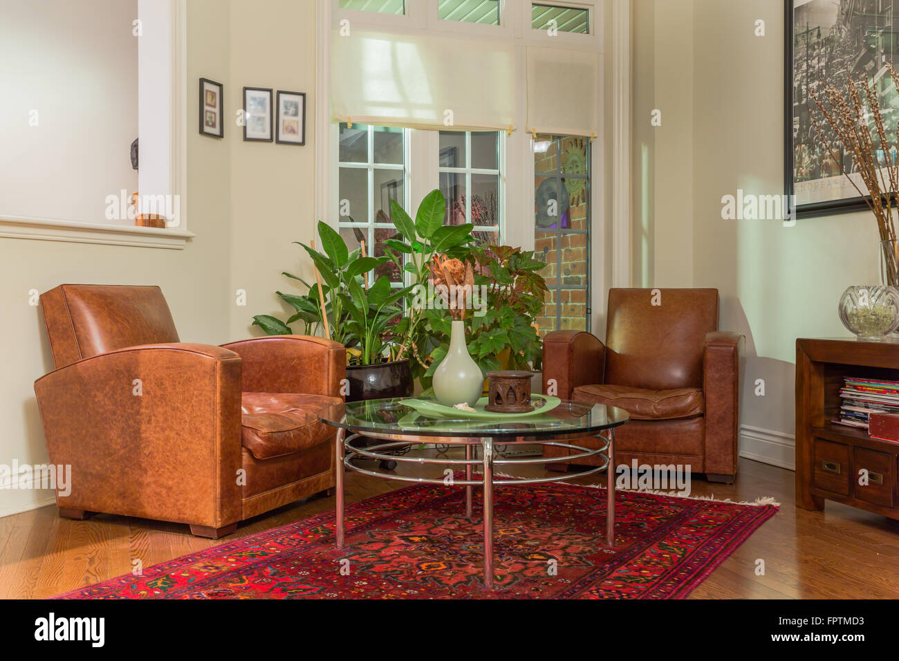 Living Room Interior Design in a new house Stock Photo - Alamy