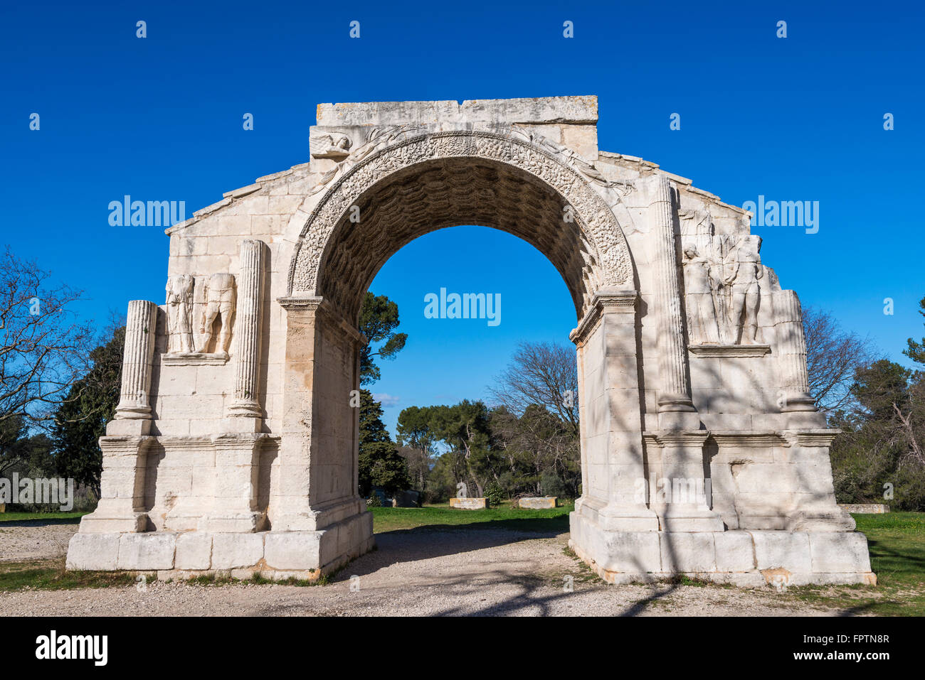 Les Antiques ,Saint Rémy de Provence,Bdr france 13 Stock Photo Alamy