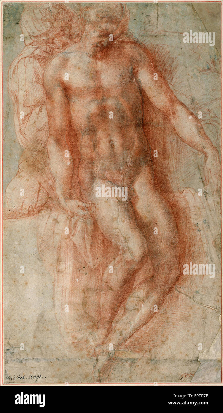 Michelangelo Buonarroti - Pieta -  c.1530 1536 Stock Photo
