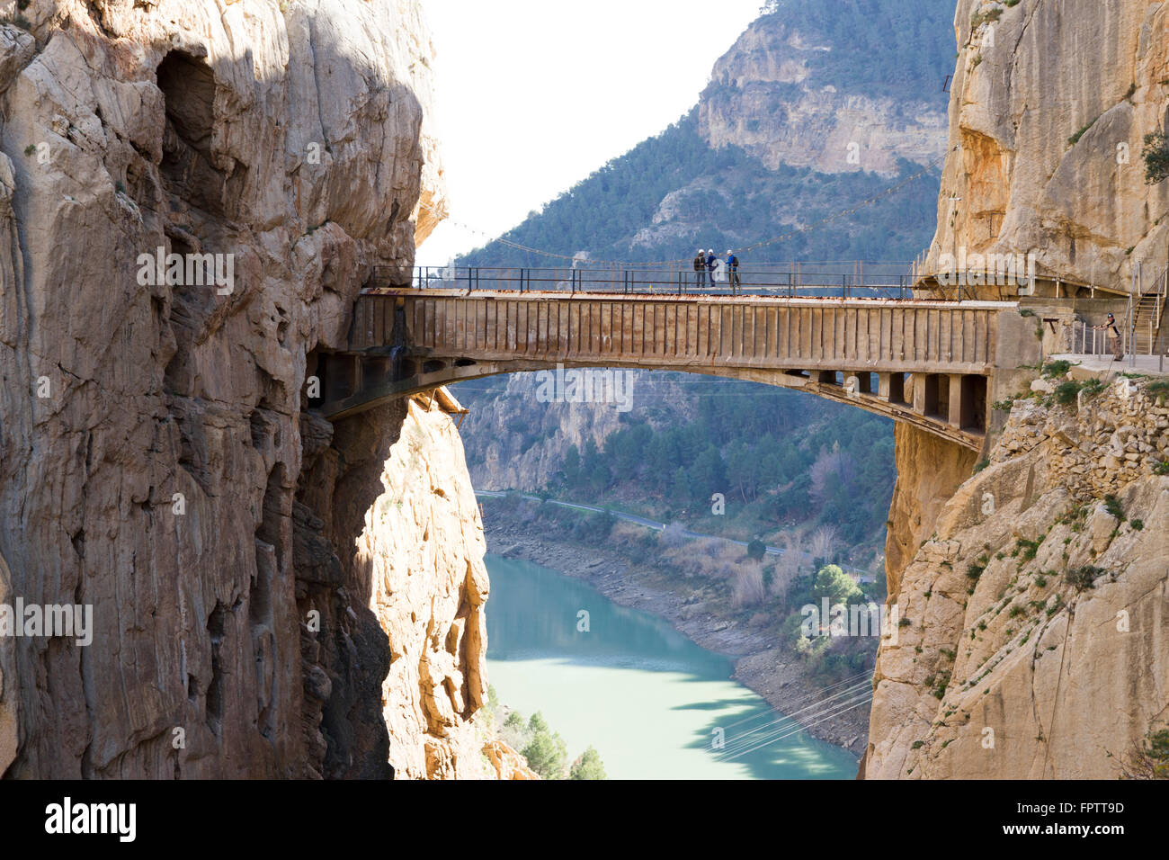 El caminito del rey bridge hi-res stock photography and images - Alamy