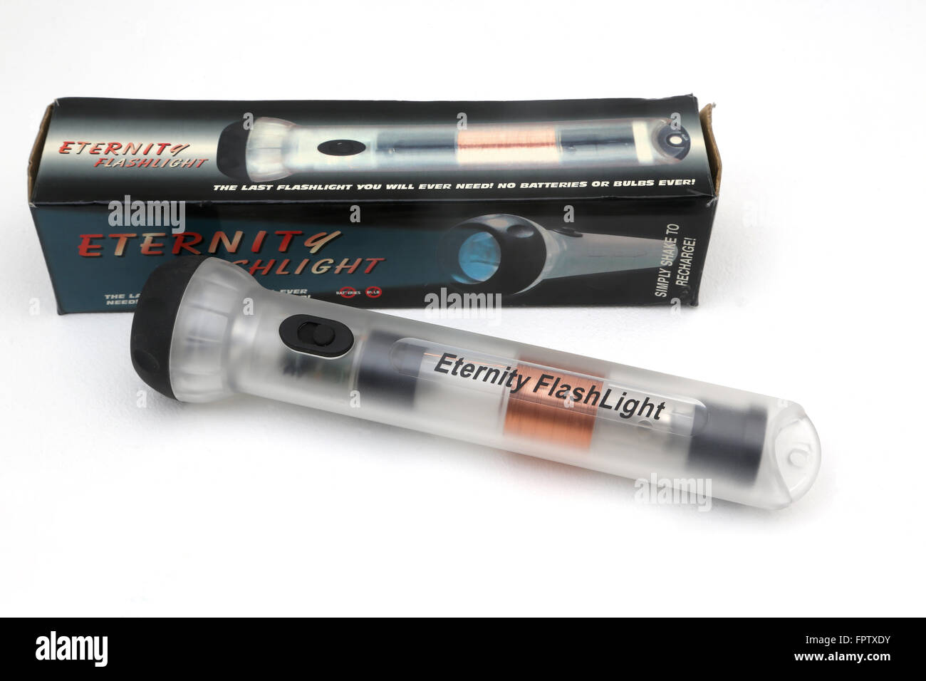 Eternity Flashlight Lights Up By Using Michael Faraday's Law Of