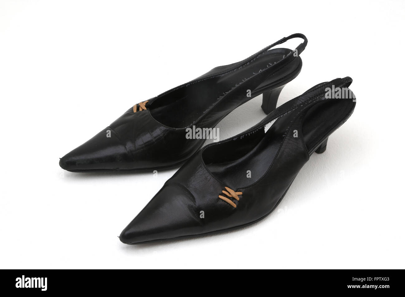 slingback high heel shoes