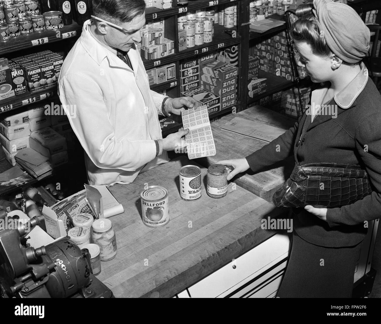 1940s Rations Ration book High Resolution Stock Photography and Images - Alamy