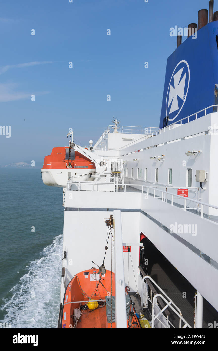 DFDS Seaways ferry is sailing between Dover and Dunkirk Stock Photo Alamy