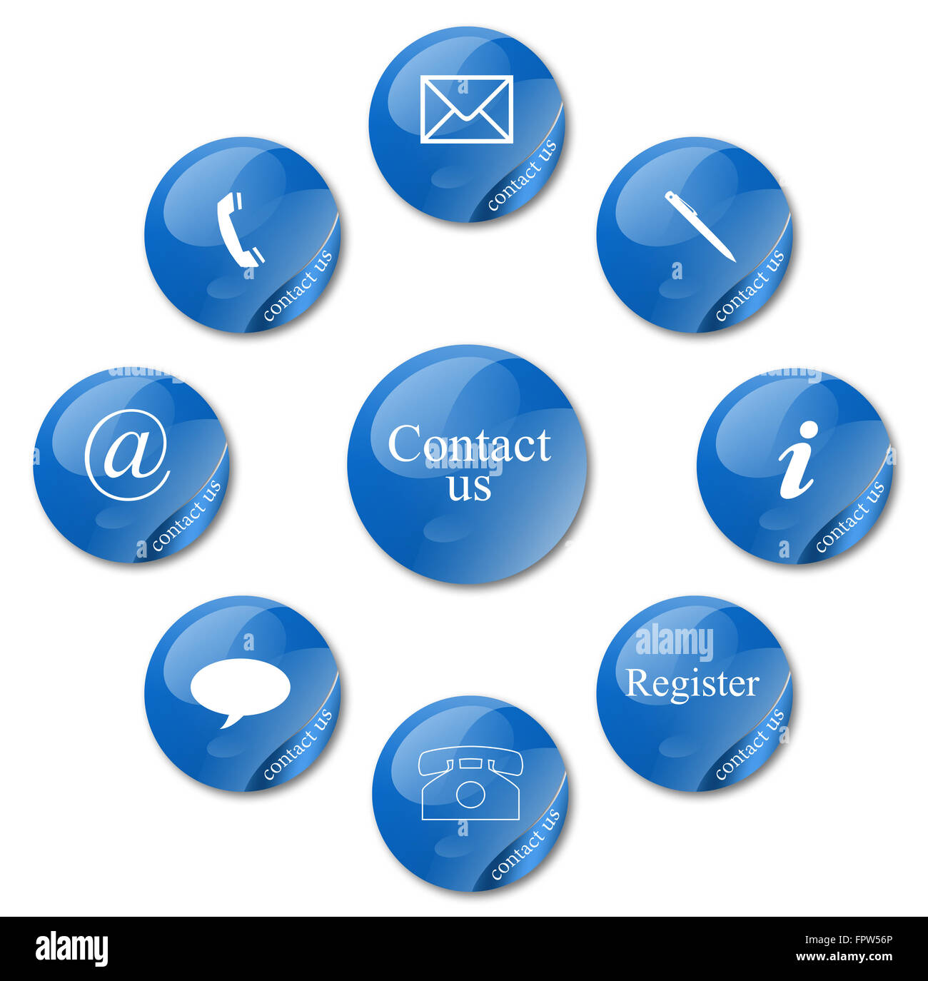 commercial contact signs for business Stock Photo Alamy