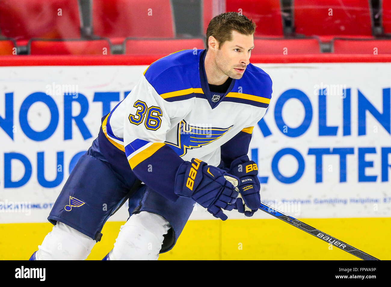 St. Louis Blues right wing Troy Brouwer 