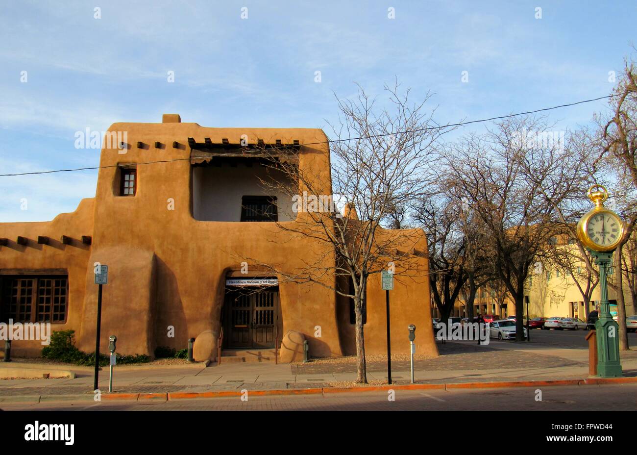 Art Museum in Santa Fe Stock Photo Alamy