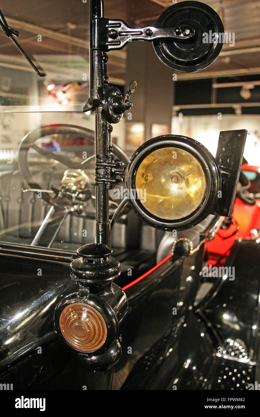 Ford T 1 1922.,accessories, Expo at Tech museum Zagreb,2016. Stock Photo
