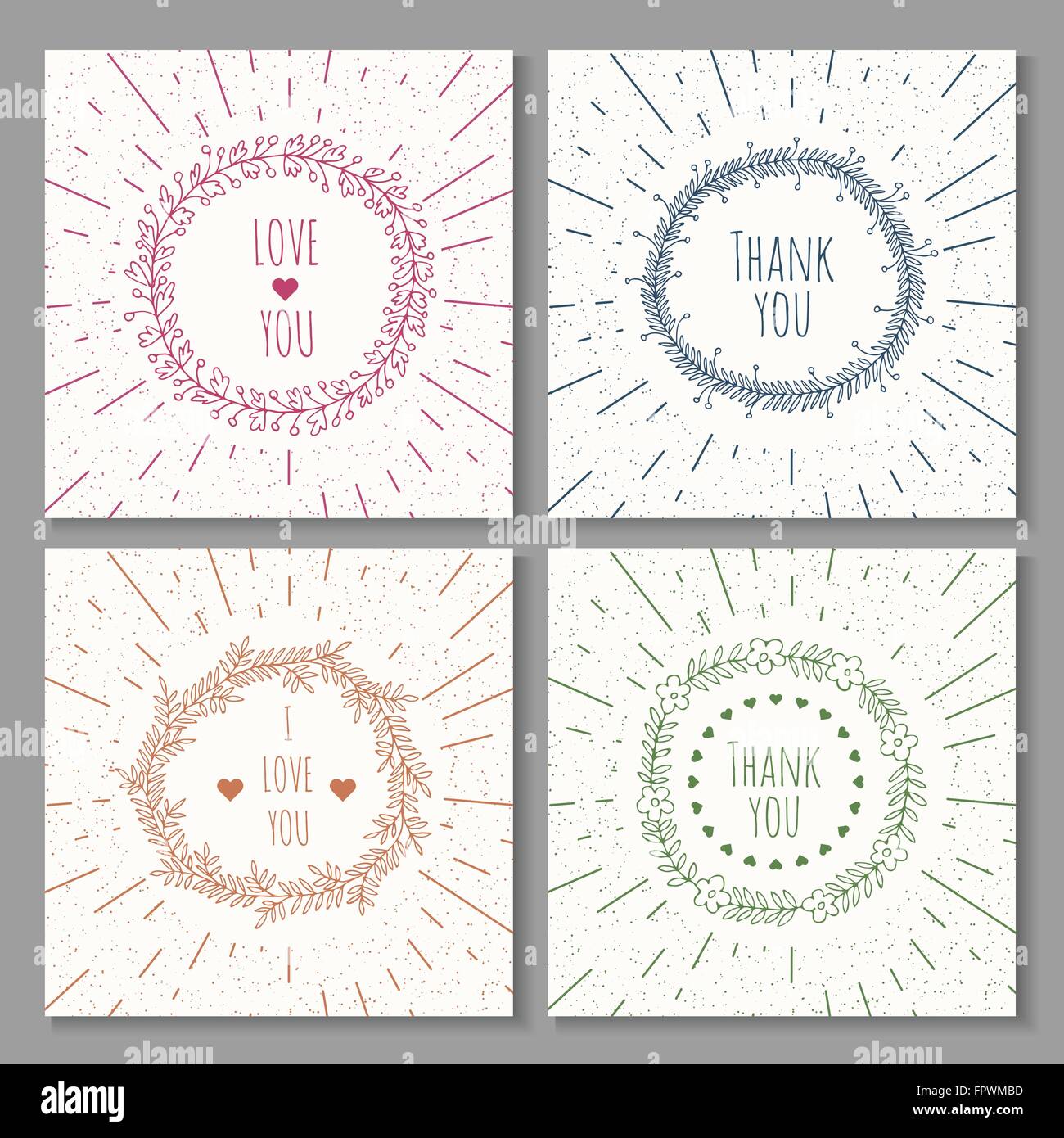Calligraphic elements vintage set . Vector frame ornament Stock Vector ...