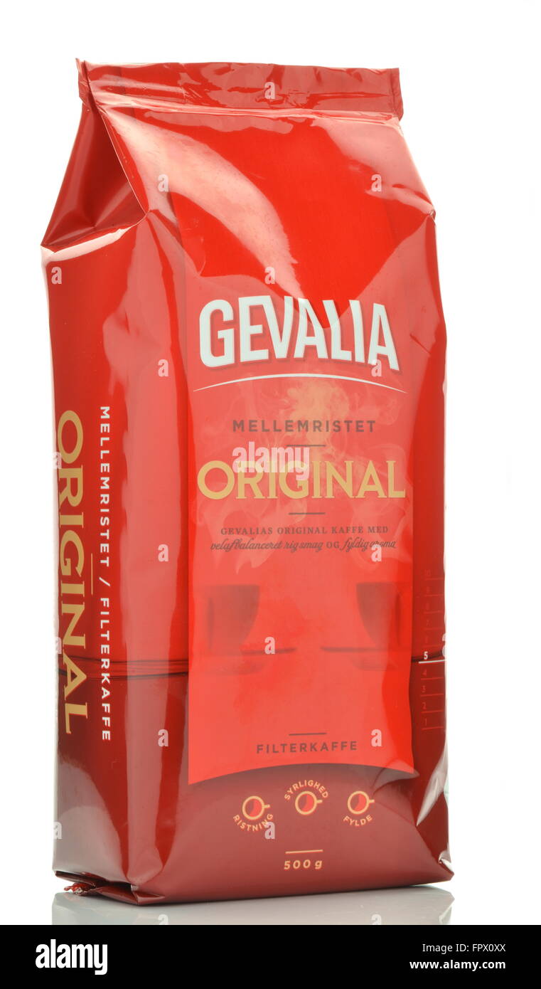 Gevalia Original coffee isolated on white background Stock Photo - Alamy