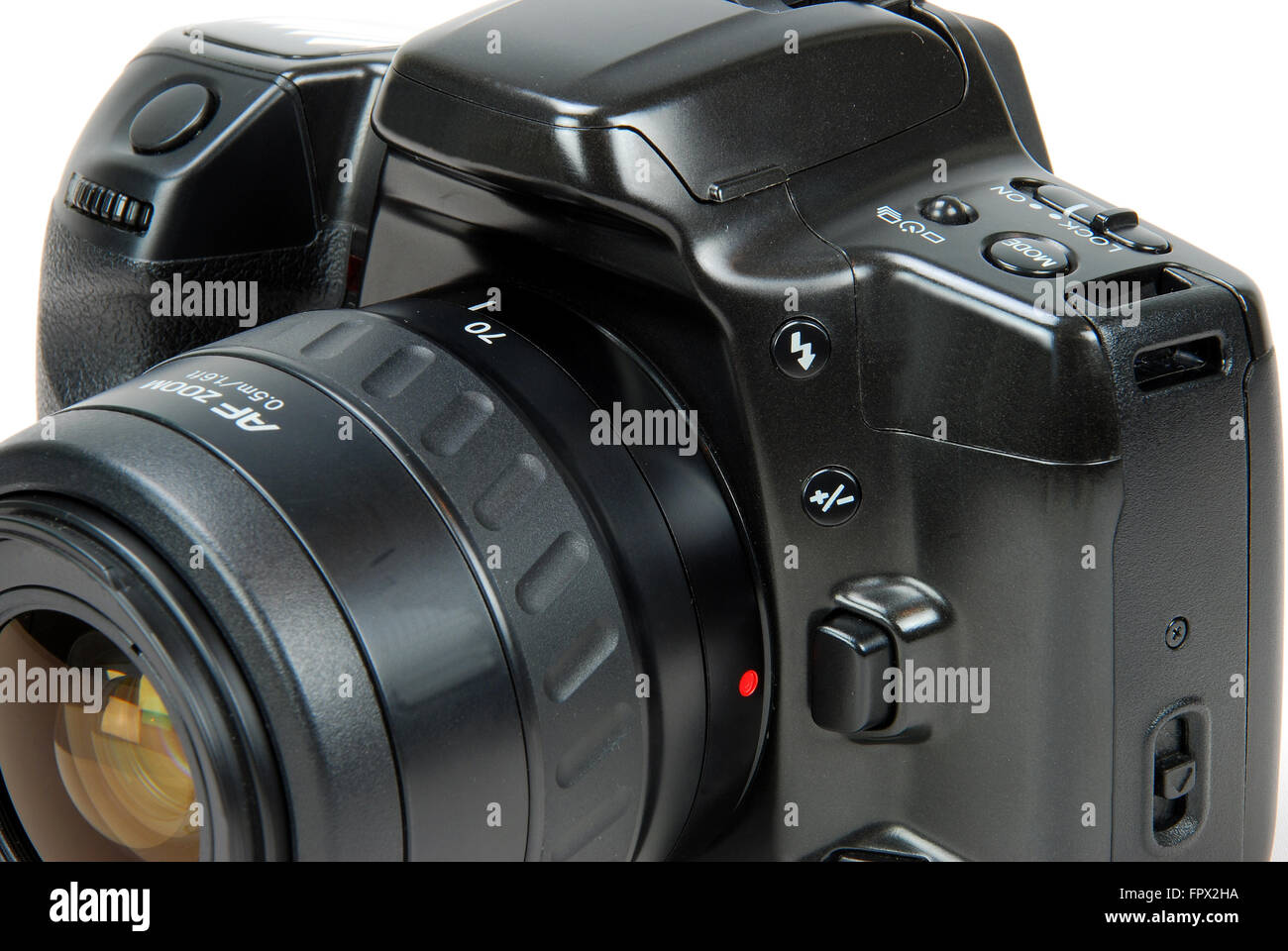 An image of a 35mm Camera Stock Photo