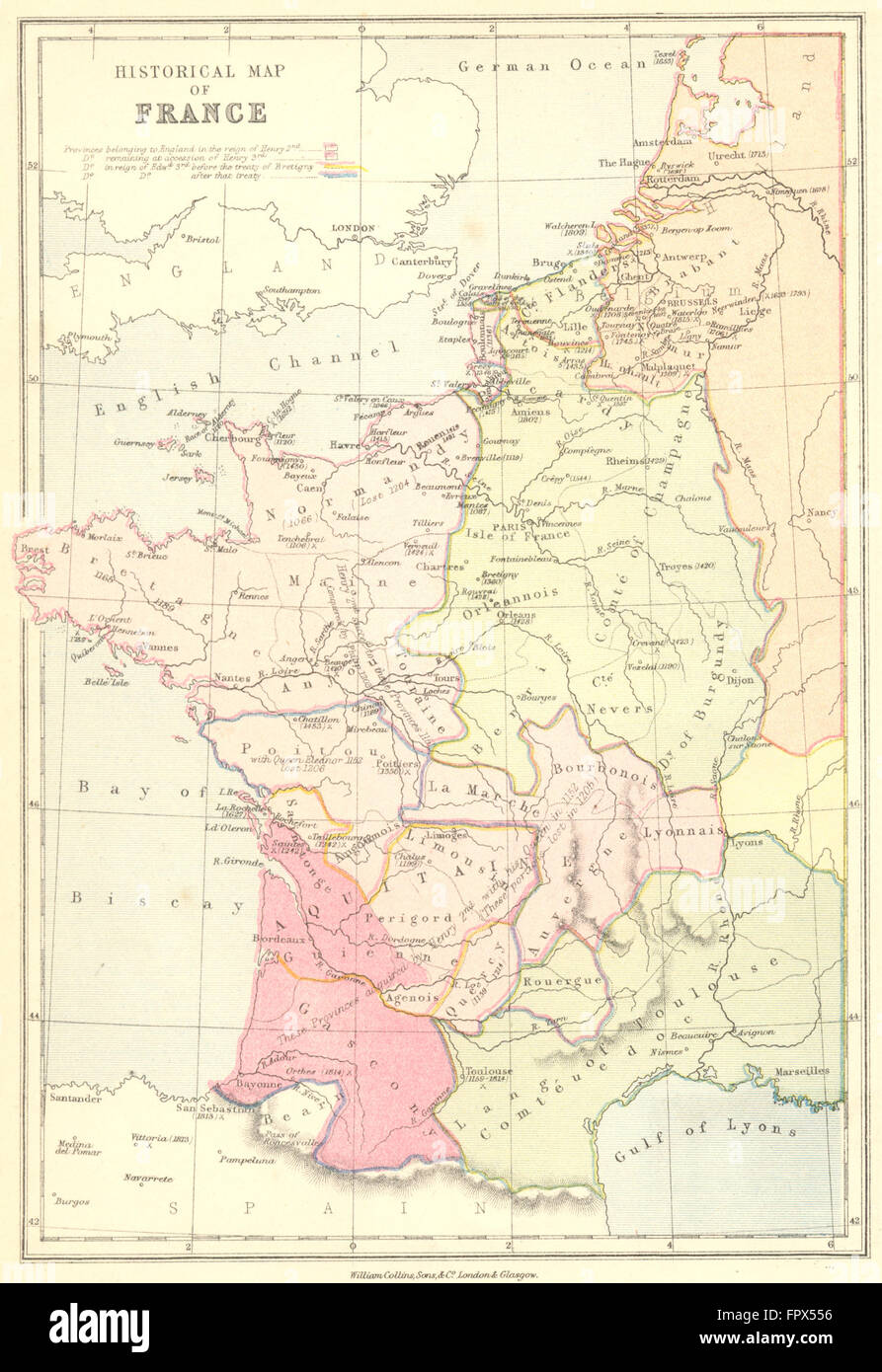 Map of france medieval hires stock photography and images Alamy