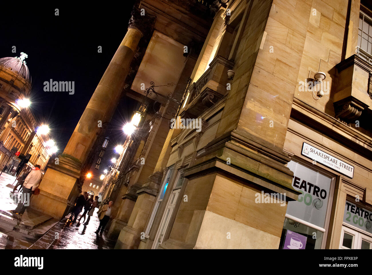 Grey Street, Newcastle upon Tyne Stock Photo Alamy