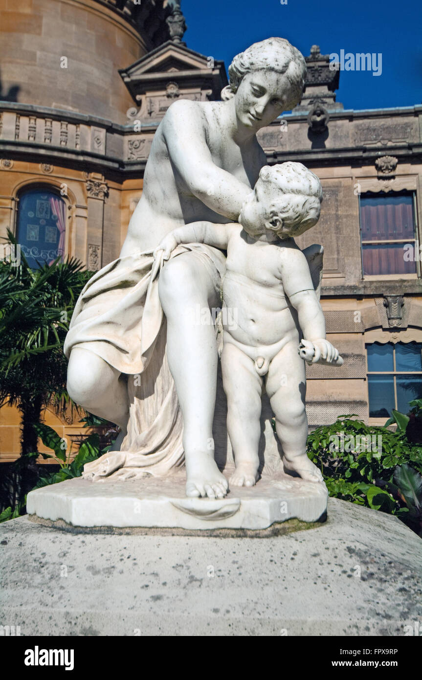 Waddesdon Manor, 18741889, Victorian Garden Statue Aylesbury