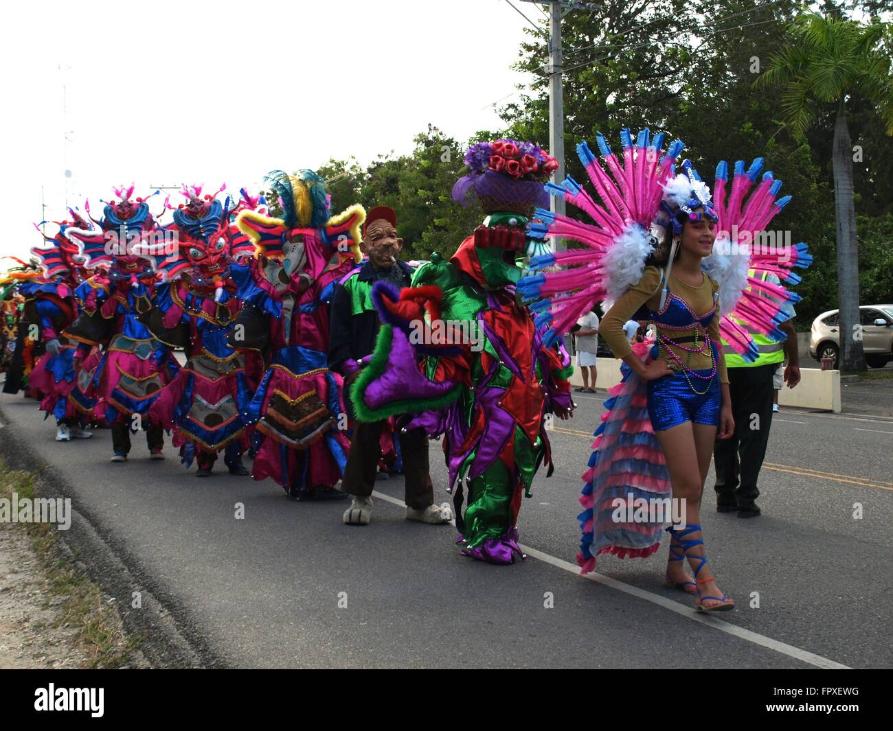 Apresentação de grupo de Son de los diablos em XVI Carnaval Negro.