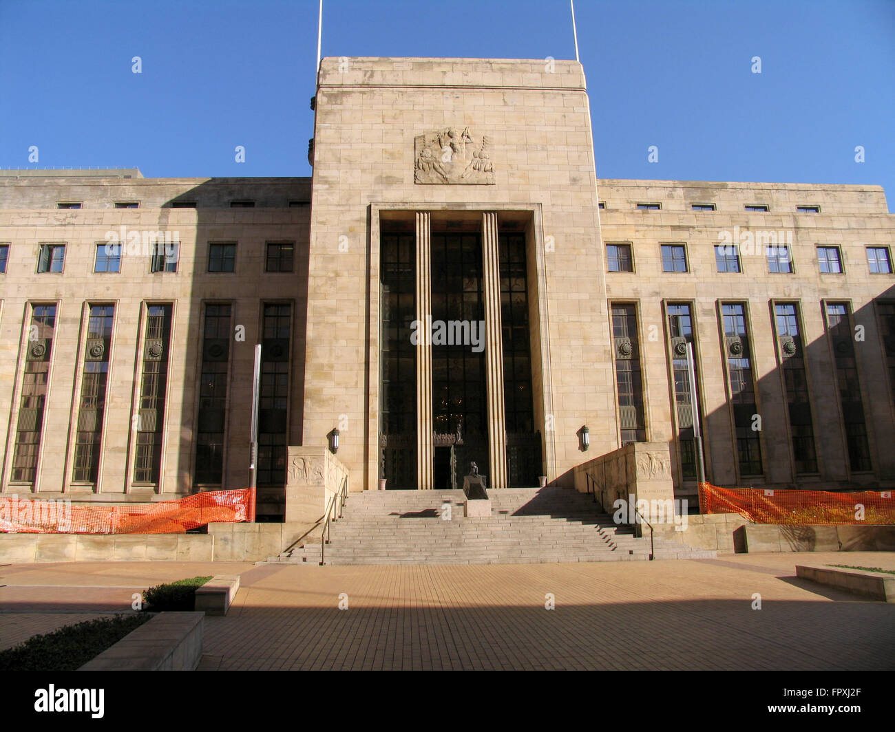 Front facade of the Anglo American Building, Johannesburg Stock Photo Alamy