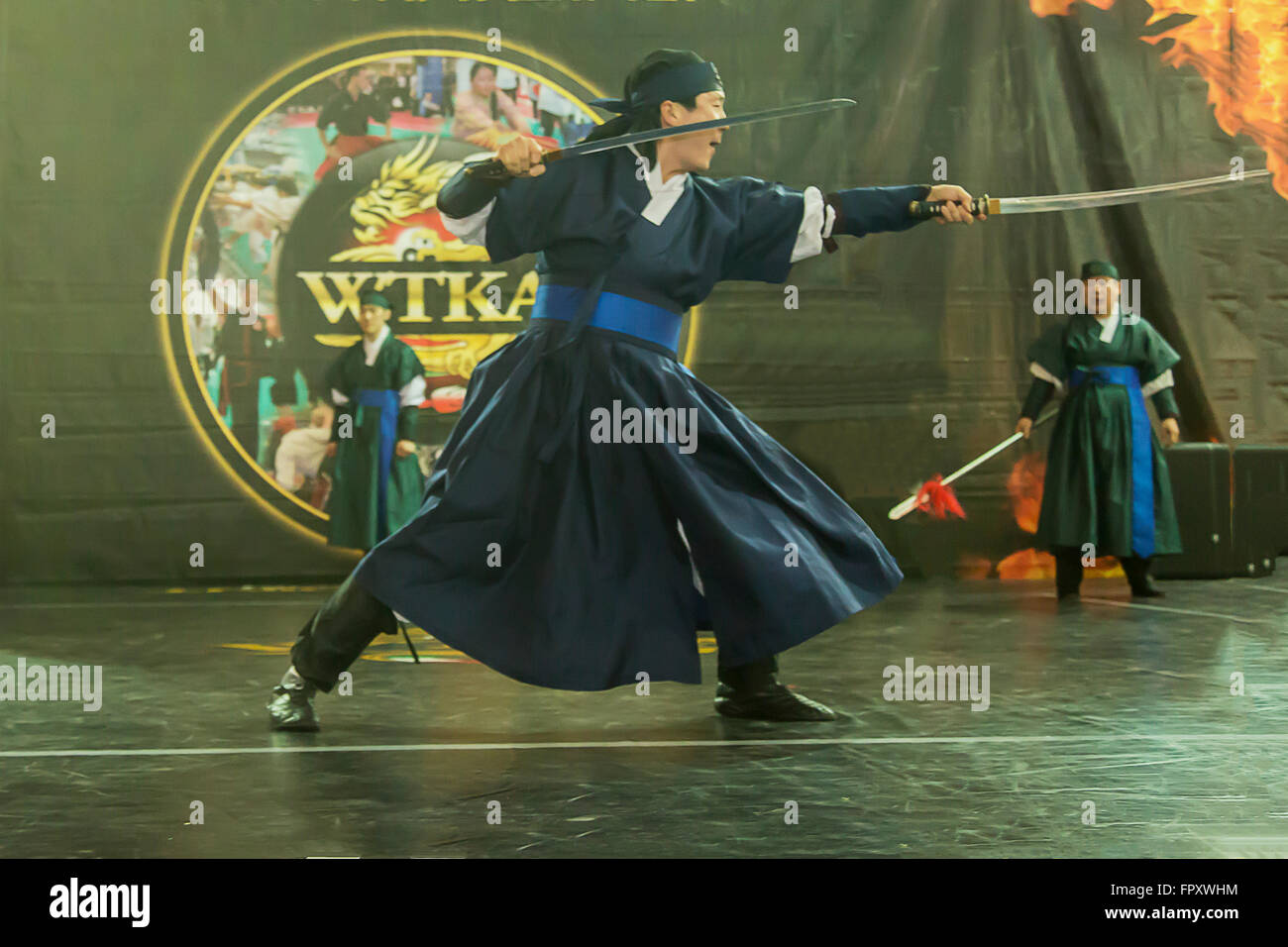 Sippalki Martial Art of Korea at the Budo Festival in Turin,Italy