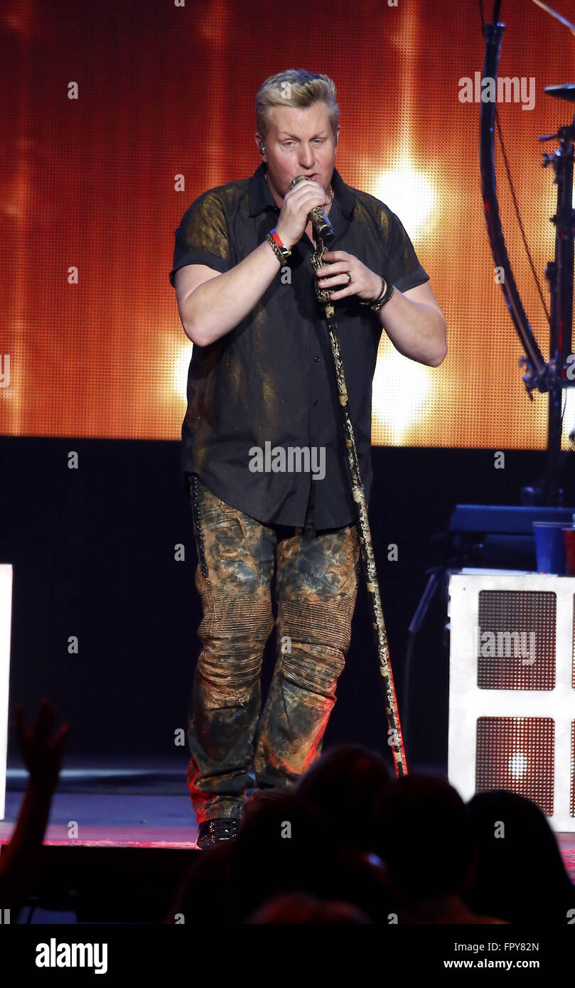 Rascal Flatts performs at The Joint inside The Hard Rock Hotel & Casino ...