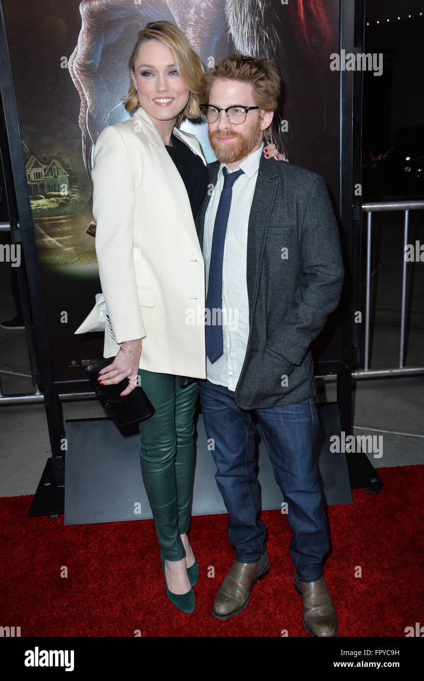 Seth green wife clare grant hires stock photography and images Alamy