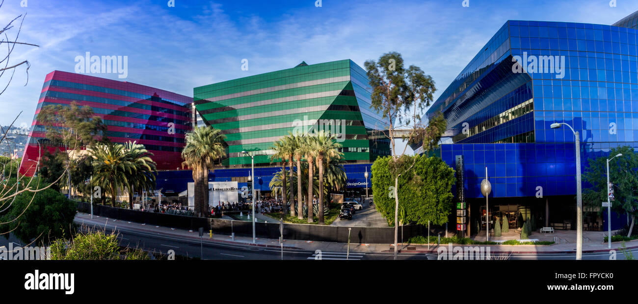 Pacific Design Center, Los Angeles, California Stock Photo