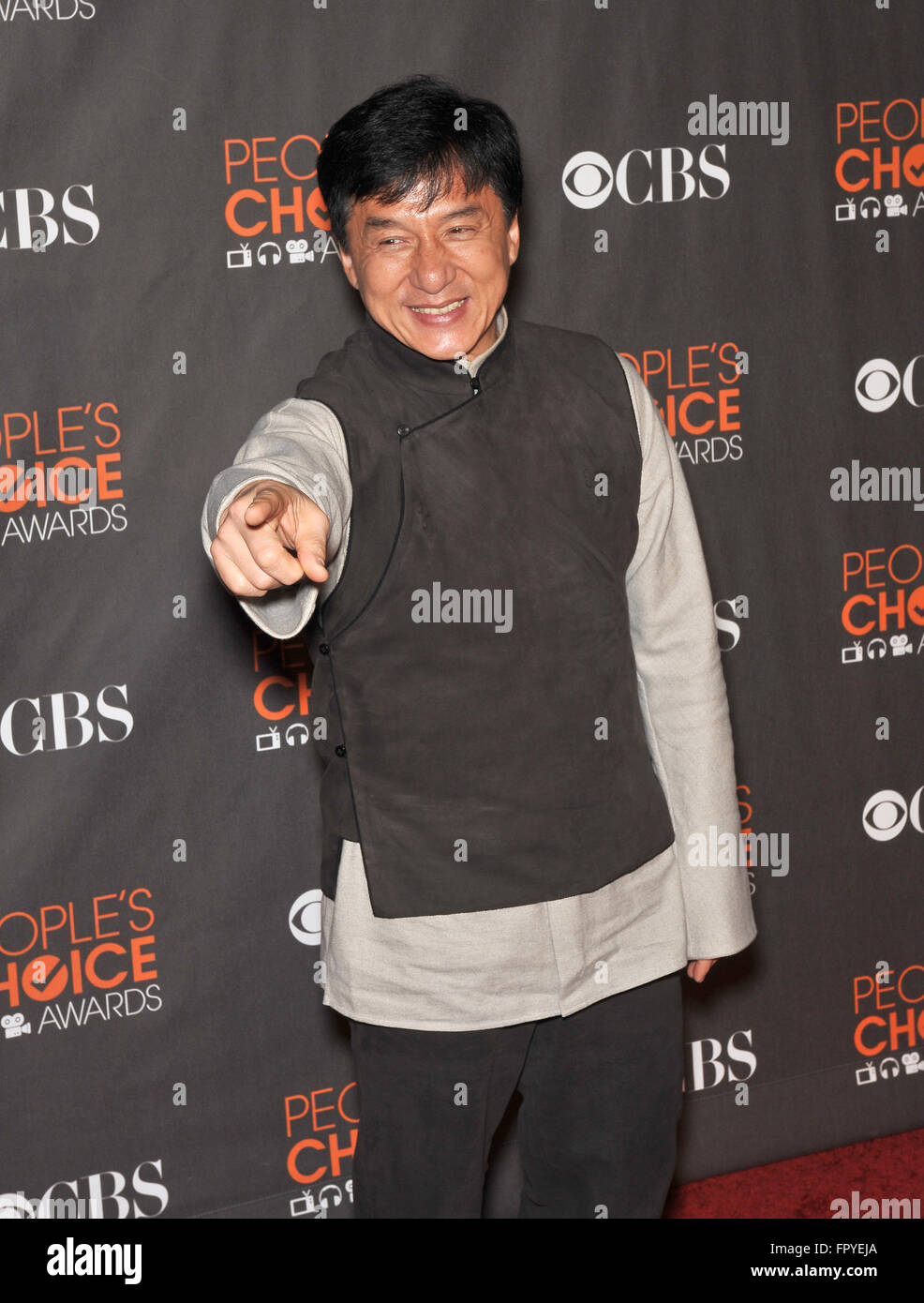 LOS ANGELES, CA - JANUARY 6, 2010: Jackie Chan at the 2010 People&rsquo;s