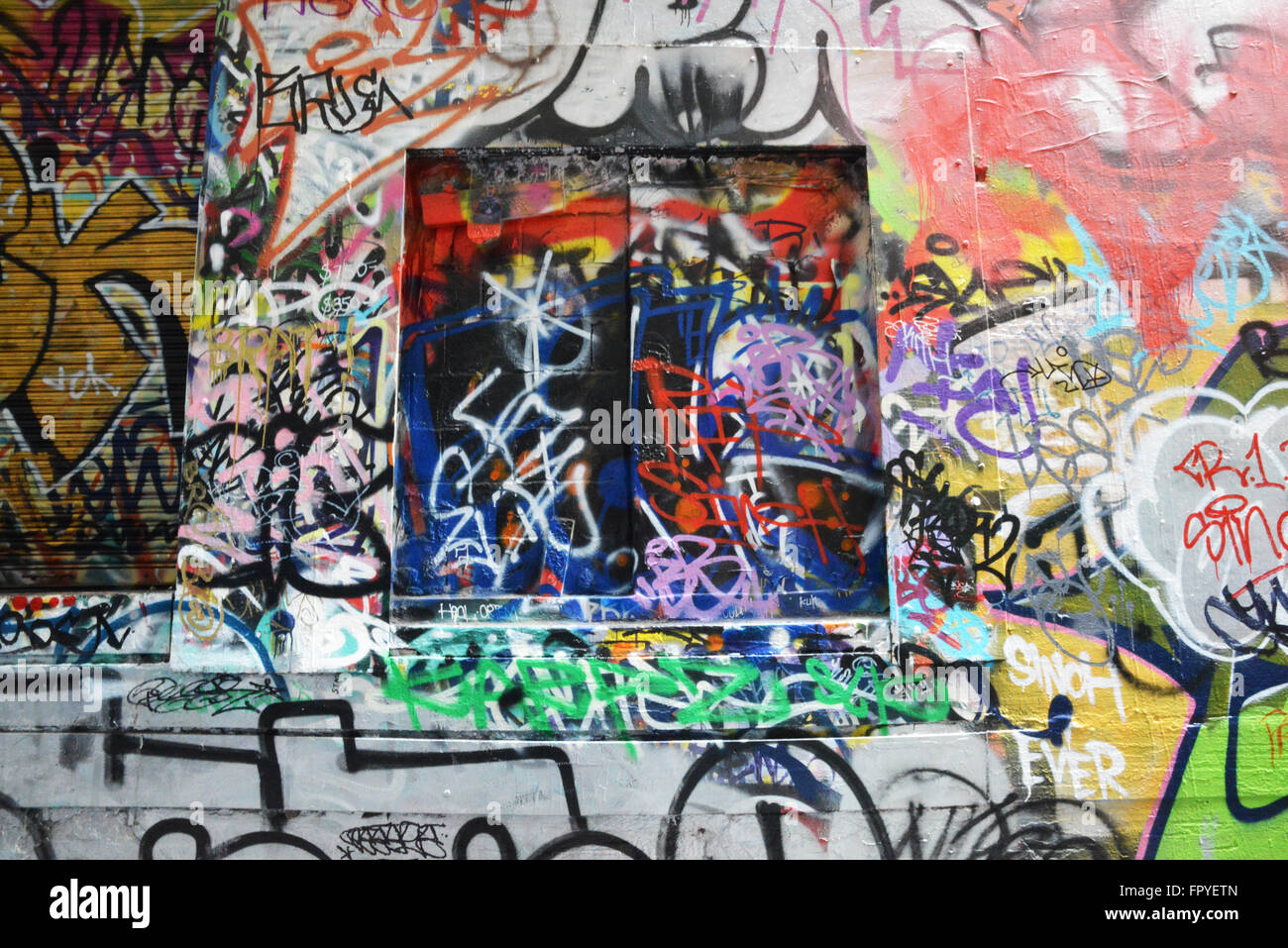 Graffiti Stock Photo