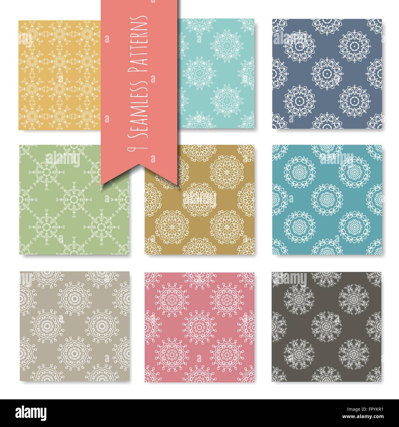 seamless floral pattern Stock Vector Image & Art - Alamy