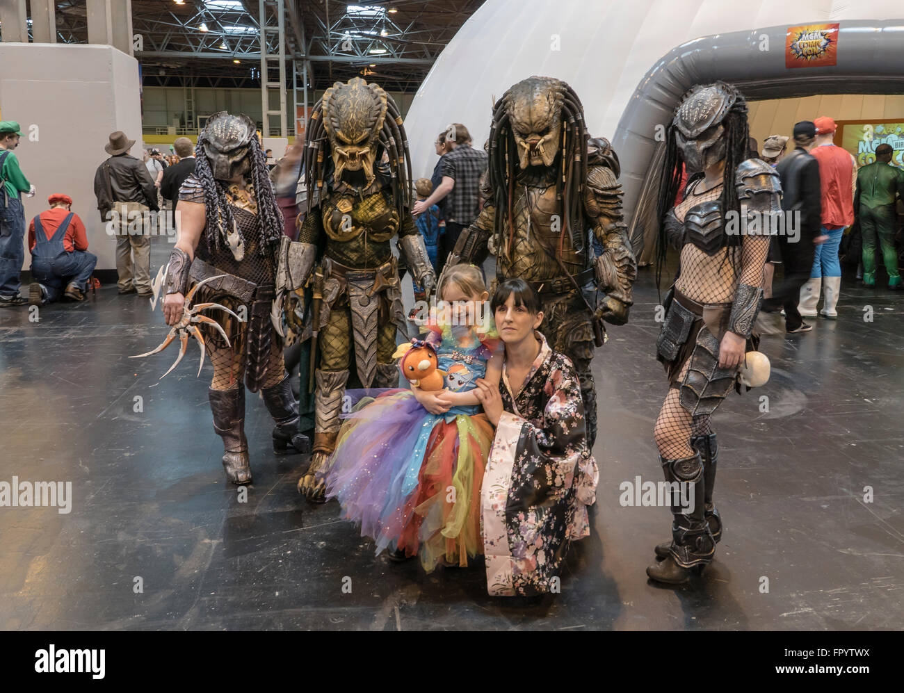 NEC MCM Birmingham Comic Con, Cosplayers from all over the country come