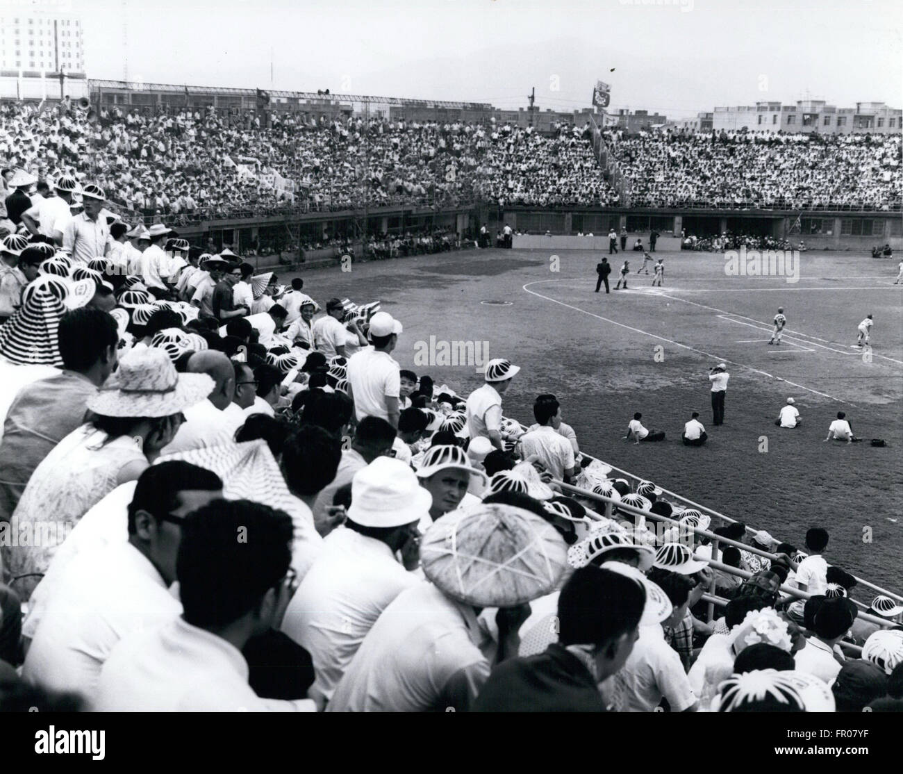 1962 - Taiwan Baseball In Taipei © Keystone Pictures USA/ZUMAPRESS.com/Alamy Live News Stock Photo