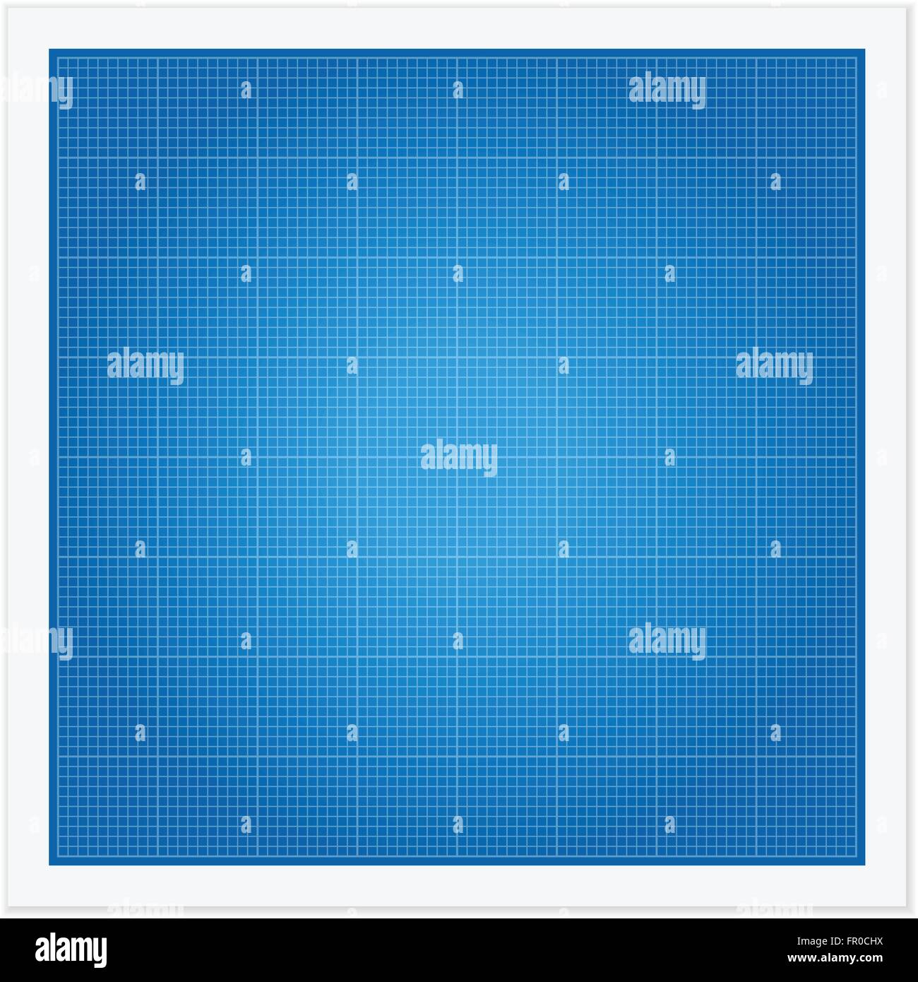 blueprint paper on a white background vector illustration stock blueprint paper background