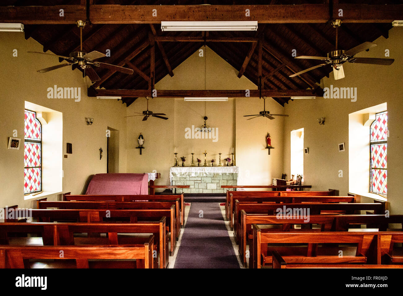 St. Barnabas Anglican Church, Liberta, Antigua Stock Photo - Alamy