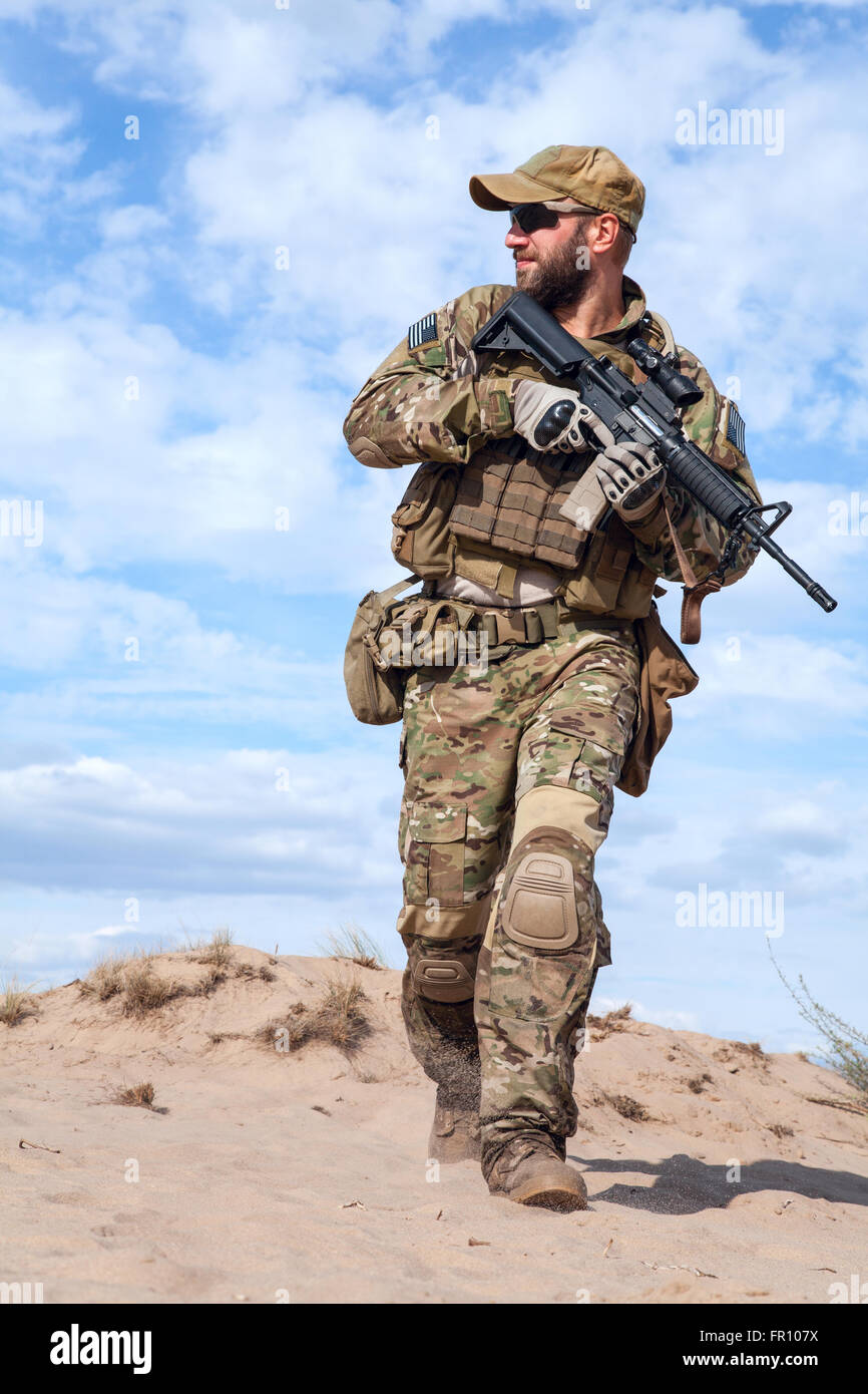 US Army Special Forces Group soldier Stock Photo Alamy