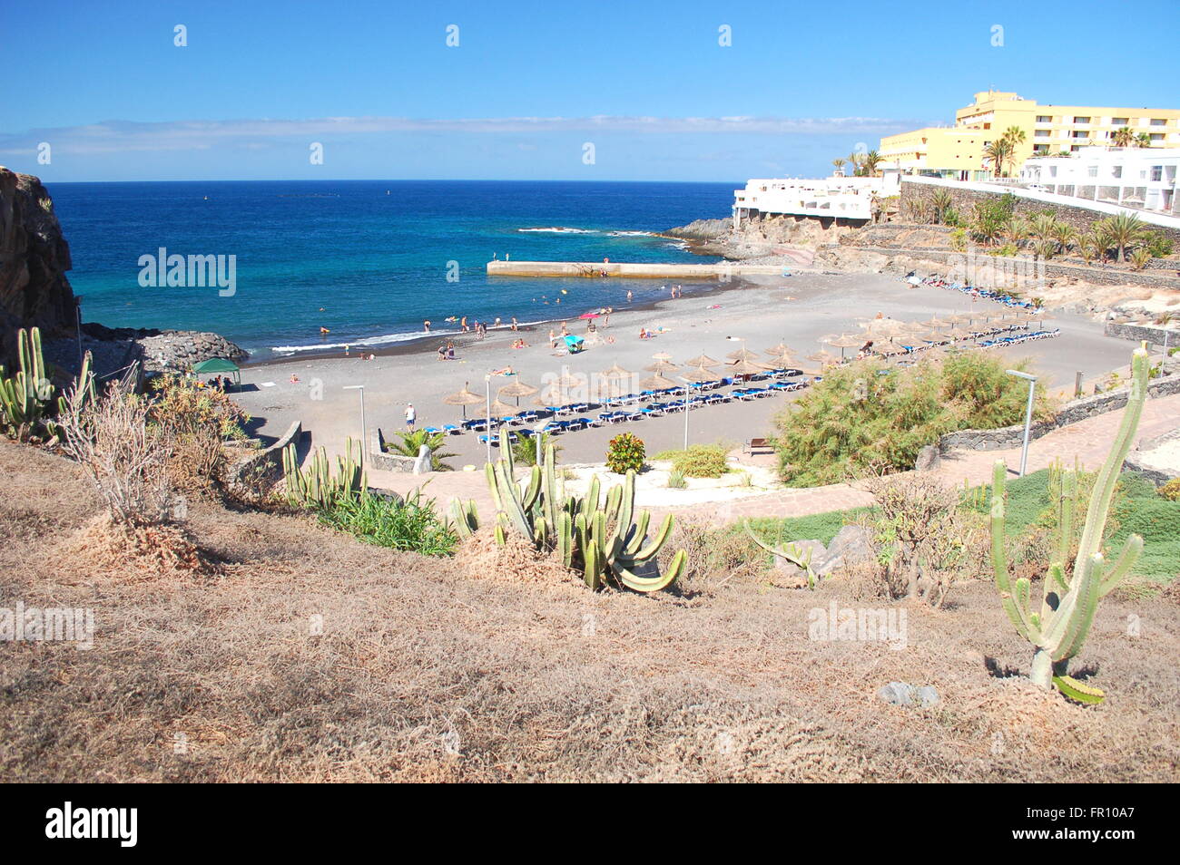 Beautiful beach in Callao Salvaje on Tenerife, Spain Stock Photo Alamy