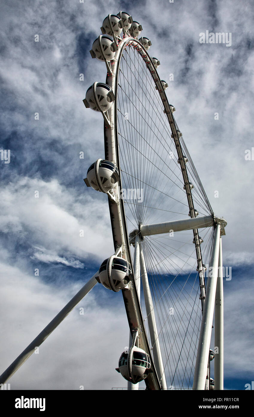 Las Vegas Ferris Wheel Stock Photo Alamy