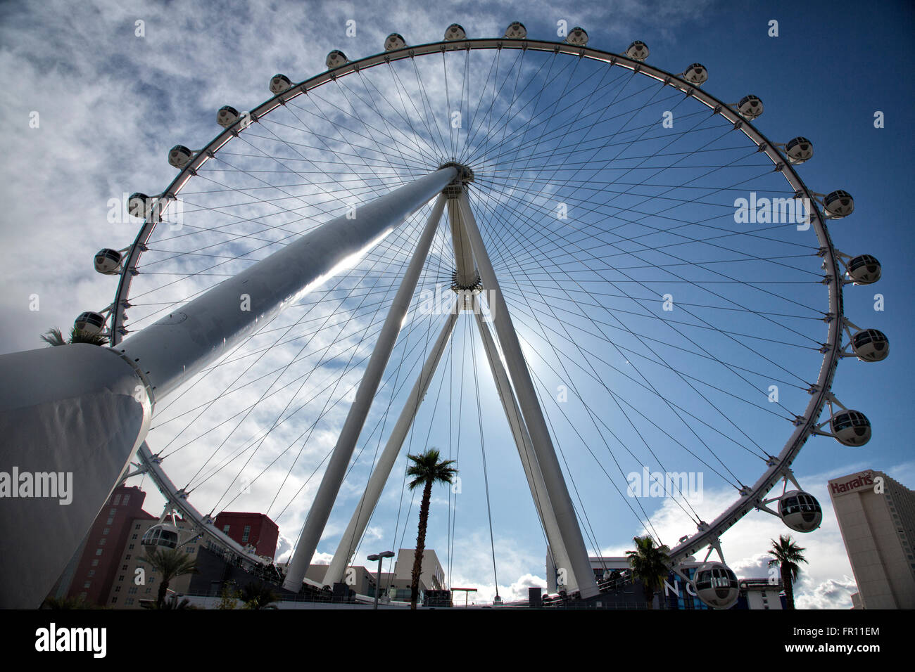 Las Vegas Ferris Wheel Stock Photo Alamy